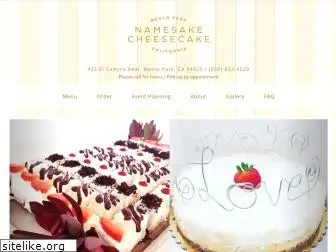 namesakecheesecake.com