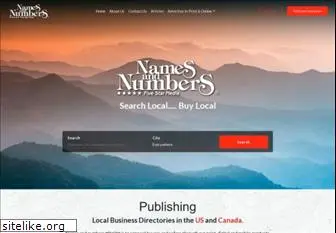 namesandnumbers.com