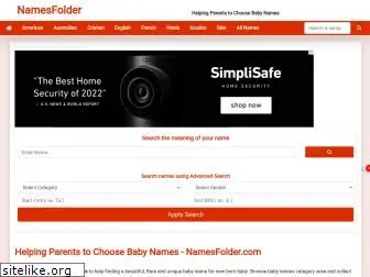 namesfolder.com