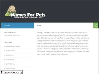 namesforpets.org