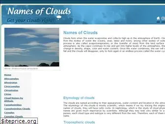 namesofclouds.com