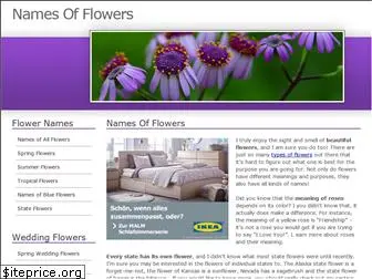 namesofflowers.net