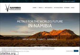 namibiarareearths.com