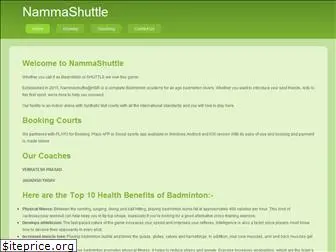 nammashuttle.com