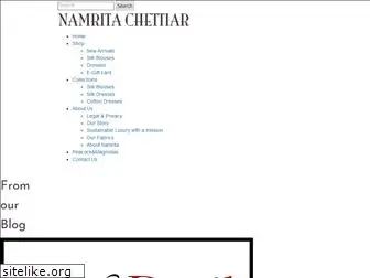 namritachettiar.com