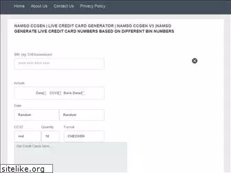 namso ccgen v5 online namso ccgen v5 online