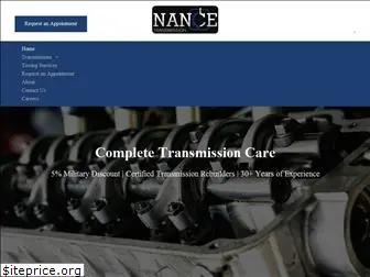 nancetransmission.com