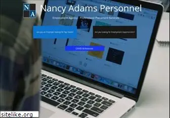 nancyadamspersonnel.com