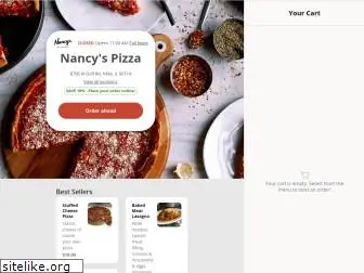 nancyspizzamenu.com