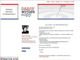 nancywritescopy.com