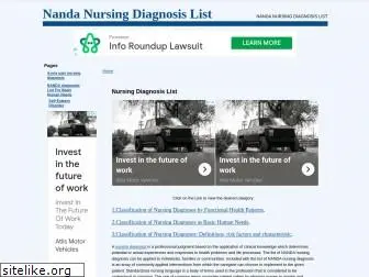 nandanursingdiagnosislist.org