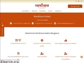 nandhanahotels.com