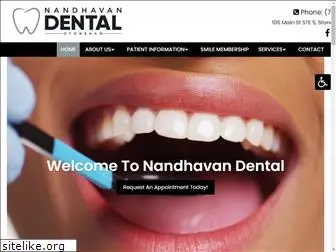 nandhavandental.com
