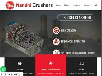 nandhicrushers.com