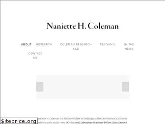 naniettecoleman.com