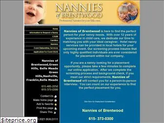 nanniesofbrentwood.com