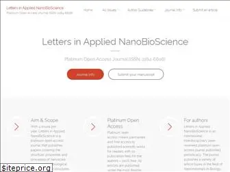 nanobioletters.com