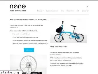 nanoelectricbikes.co.uk