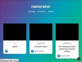 nanorator.com