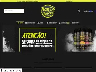 nanosjuices.com