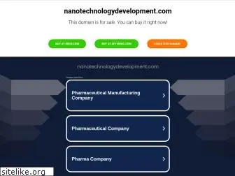 nanotechnologydevelopment.com