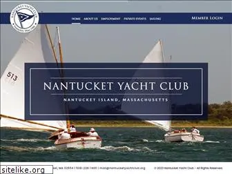 nantucketyachtclub.org