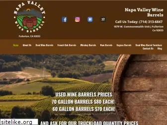 napavalleywinebarrels.com