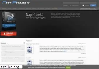 www.napiprojekt.pl website price