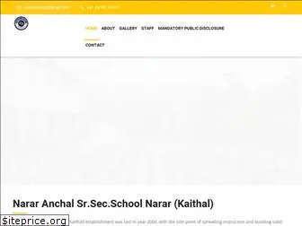 nararanchalschool.com