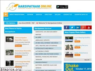 narsipatnamonline.com