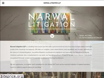 narwallitigation.com