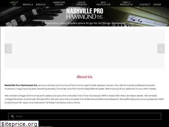 nashvilleprohammond.com