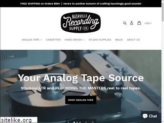 nashvillerecordingsupply.com