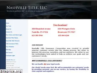 nashvilletitle.com