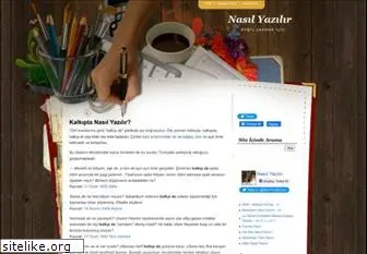 nasil-yazilir.com