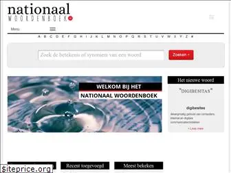nationaalwoordenboek.nl