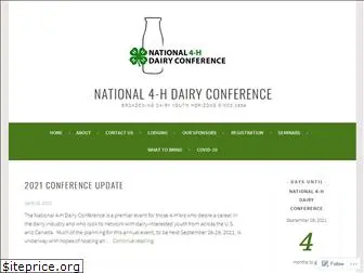 national4hdairyconference.org