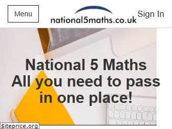 national5maths.co.uk