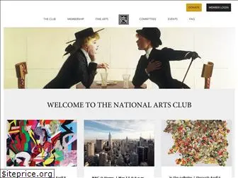 nationalartsclub.org