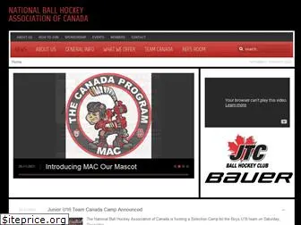 nationalballhockeycanada.com