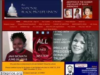 nationalblackprolifeunion.com