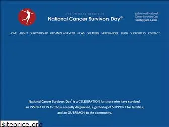nationalcancersurvivorsday.com