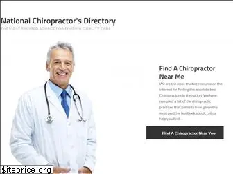 nationalchiropractorsdirectory.com