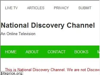 nationaldiscoverychannel.com