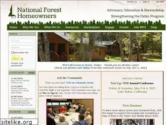 nationalforesthomeowners.org