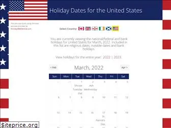 nationalholidaydates.com