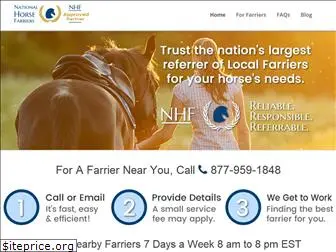 nationalhorsefarriers.com