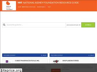 nationalkidneyfoundationresourceguide.com