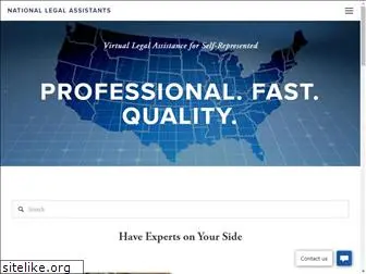 nationallegalassistants.com