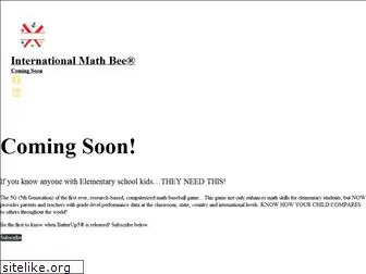 nationalmathbee.org